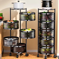 Fruteira Giratória com Rodinhas