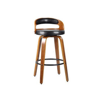 Banqueta para Cozinha Alta Giratória Madeira Rustica