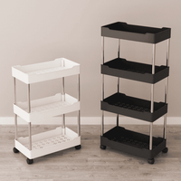 Carrinho Organizador Multiuso Com Rodinhas