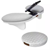 Apoio de Braço Delta Pro c/ Suporte de Celular Integrado Metal Ajustável 360°